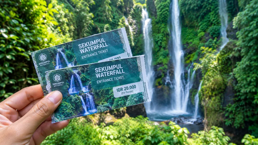 Sekumpul Waterfall Entrance Fee & Ticket Prices